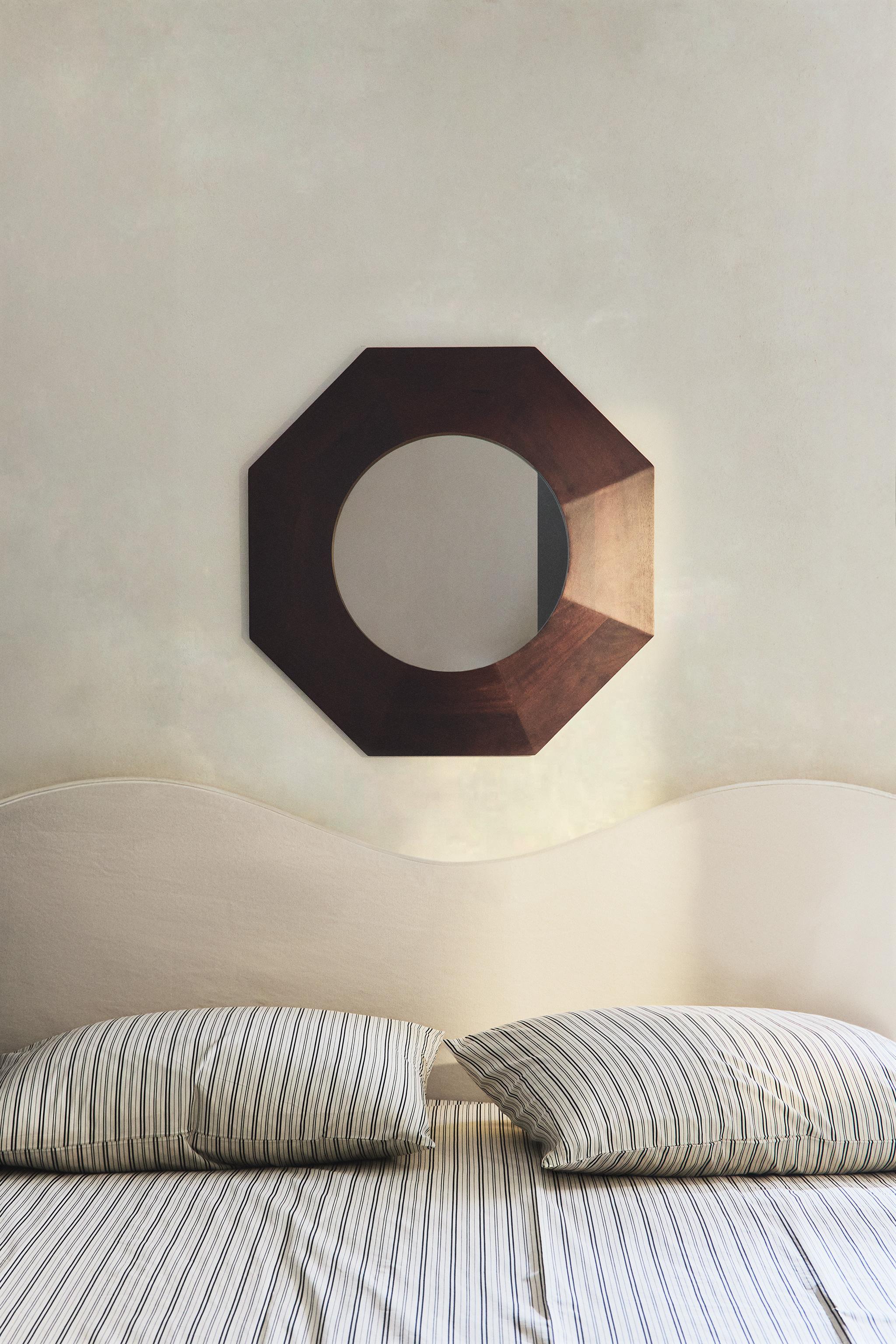 MIROIR CADRE OCTOGONAL